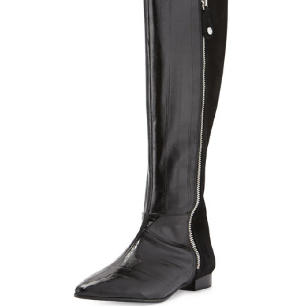 New in box - J. Renee suede & leather riding boots